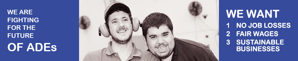 We are fighting for the future of all ades, we want no job losses, fair wages, sustainable businesses.